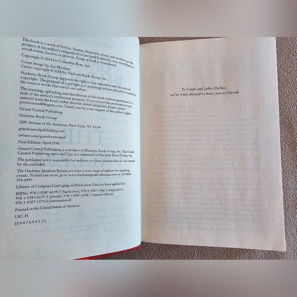 The Fallen by David Baldacci 1st Edition 2018 Hardcover Grand Central Publishing - Picture 4 of 5